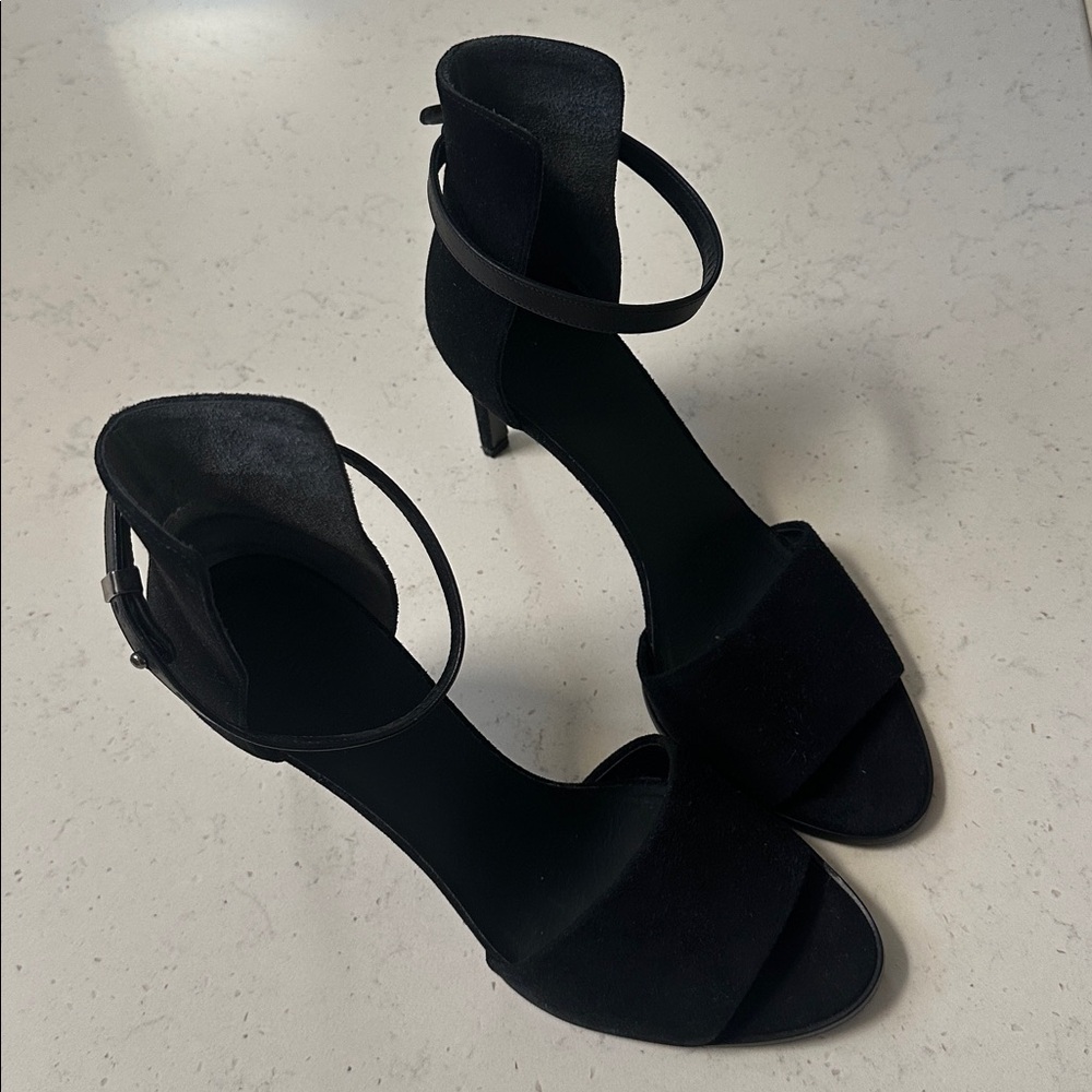 Vince Black Strappy Sandals